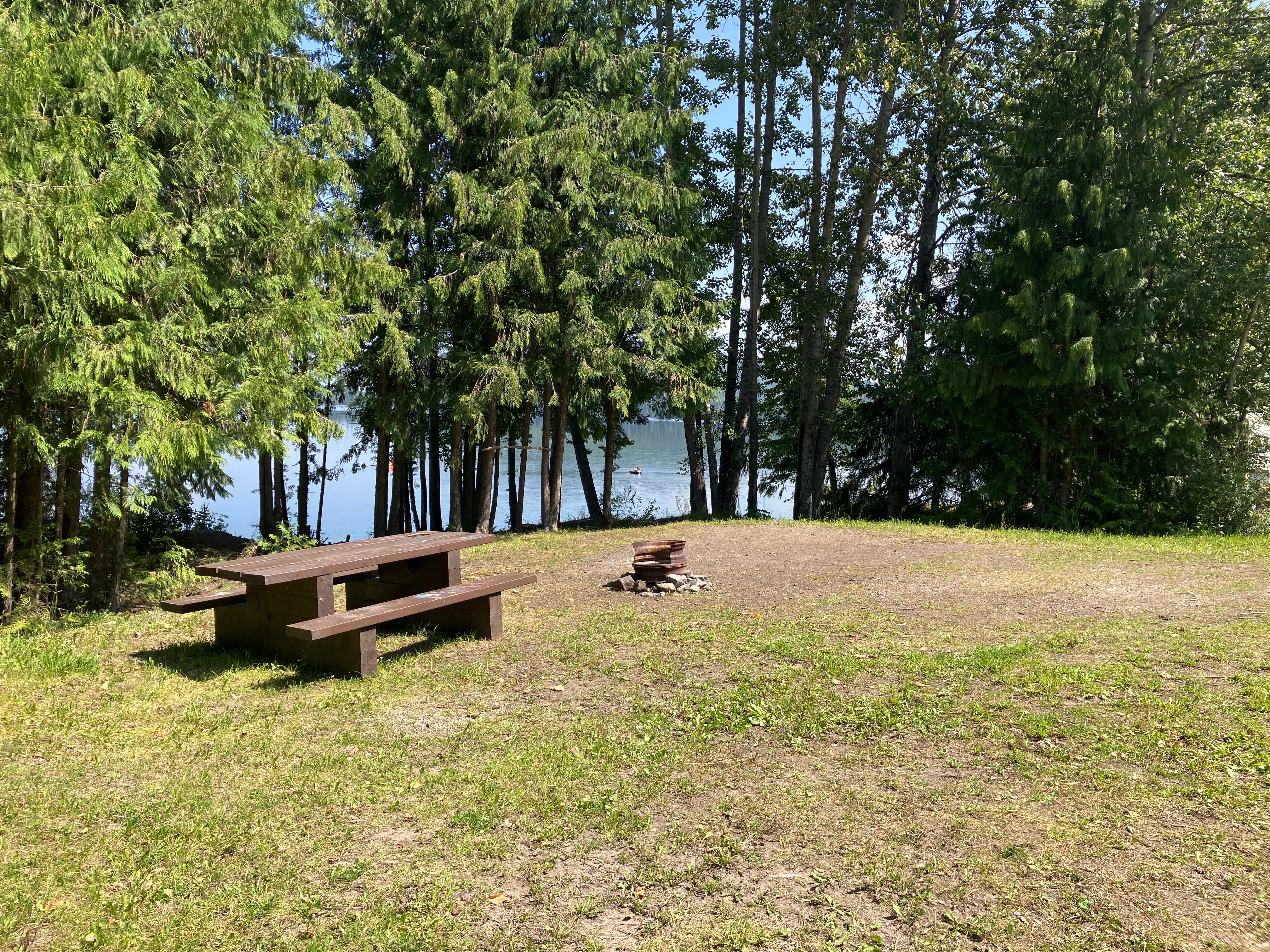 Photo: Recreation Sites and Trails BC. © Province of British Columbia, licensed under the Open Government Licence – British Columbia. Mitchell Bay, photo 1