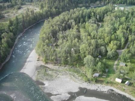 Photo: Recreation Sites and Trails BC. © Province of British Columbia, licensed under the Open Government Licence – British Columbia. Quesnel Forks