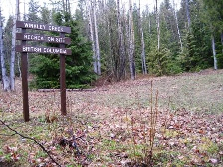 Photo: Recreation Sites and Trails BC. © Province of British Columbia, licensed under the Open Government Licence – British Columbia. Winkley Creek, photo 11
