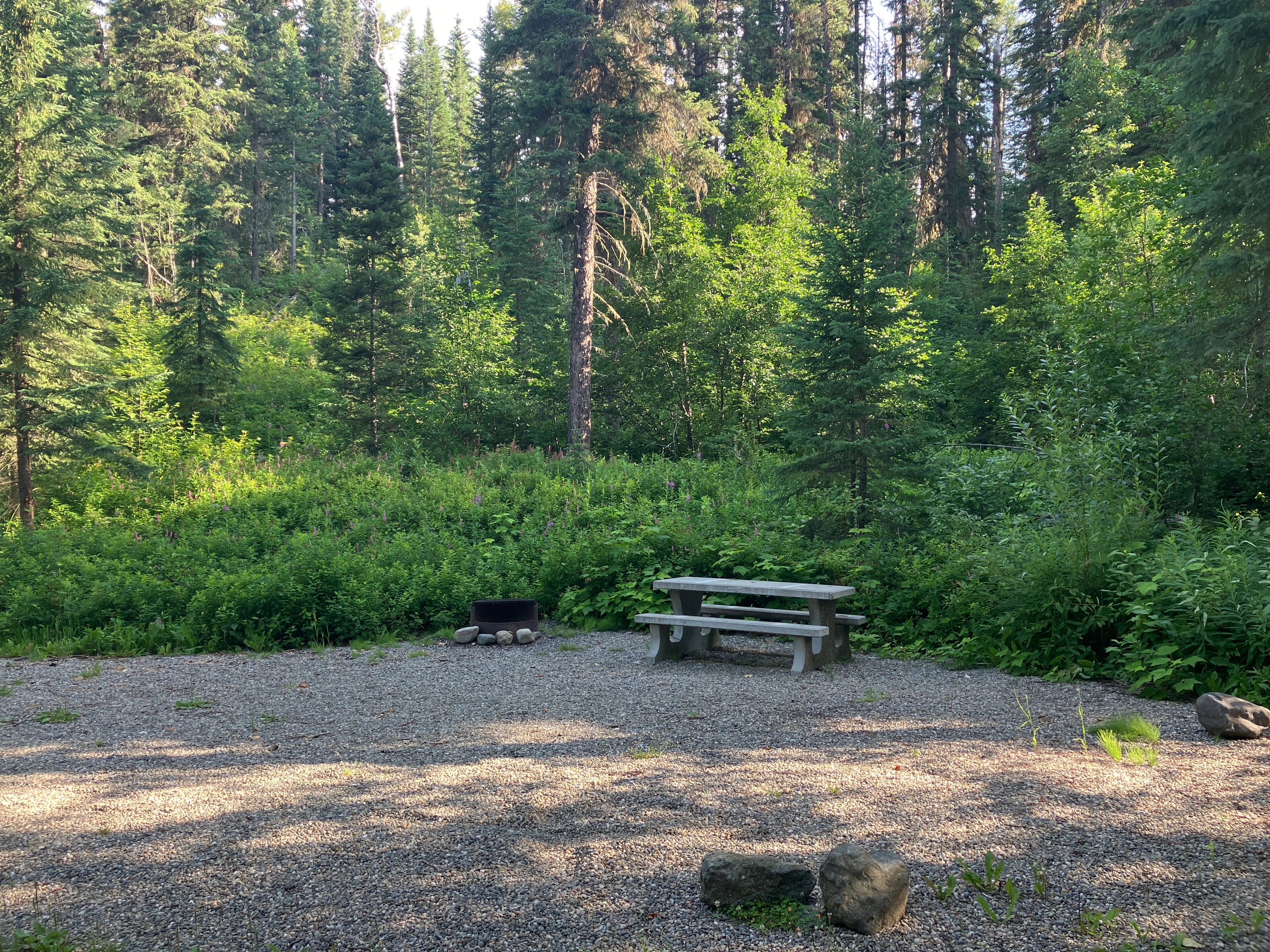 Photo: Recreation Sites and Trails BC. © Province of British Columbia, licensed under the Open Government Licence – British Columbia. Lightning Creek, photo 5