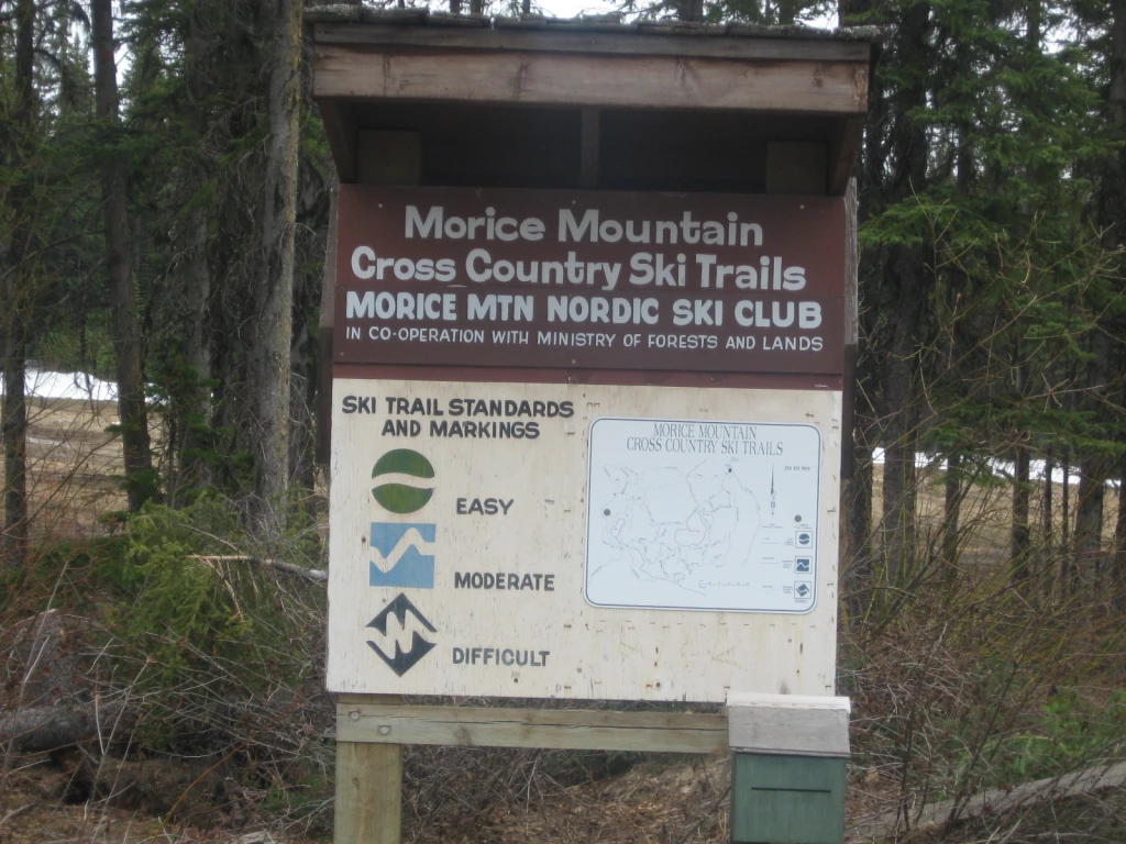 Photo: Recreation Sites and Trails BC. © Province of British Columbia, licensed under the Open Government Licence – British Columbia. Morice Mtn Nordic Ski Club Trails