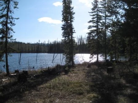 Photo: Recreation Sites and Trails BC. © Province of British Columbia, licensed under the Open Government Licence – British Columbia. Boot Lake