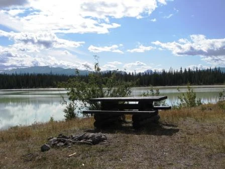 Photo: Recreation Sites and Trails BC. © Province of British Columbia, licensed under the Open Government Licence – British Columbia. PINTO LAKE