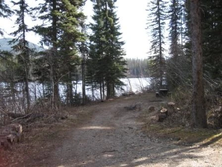 Photo: Recreation Sites and Trails BC. © Province of British Columbia, licensed under the Open Government Licence – British Columbia. Chisel Lake, photo 2
