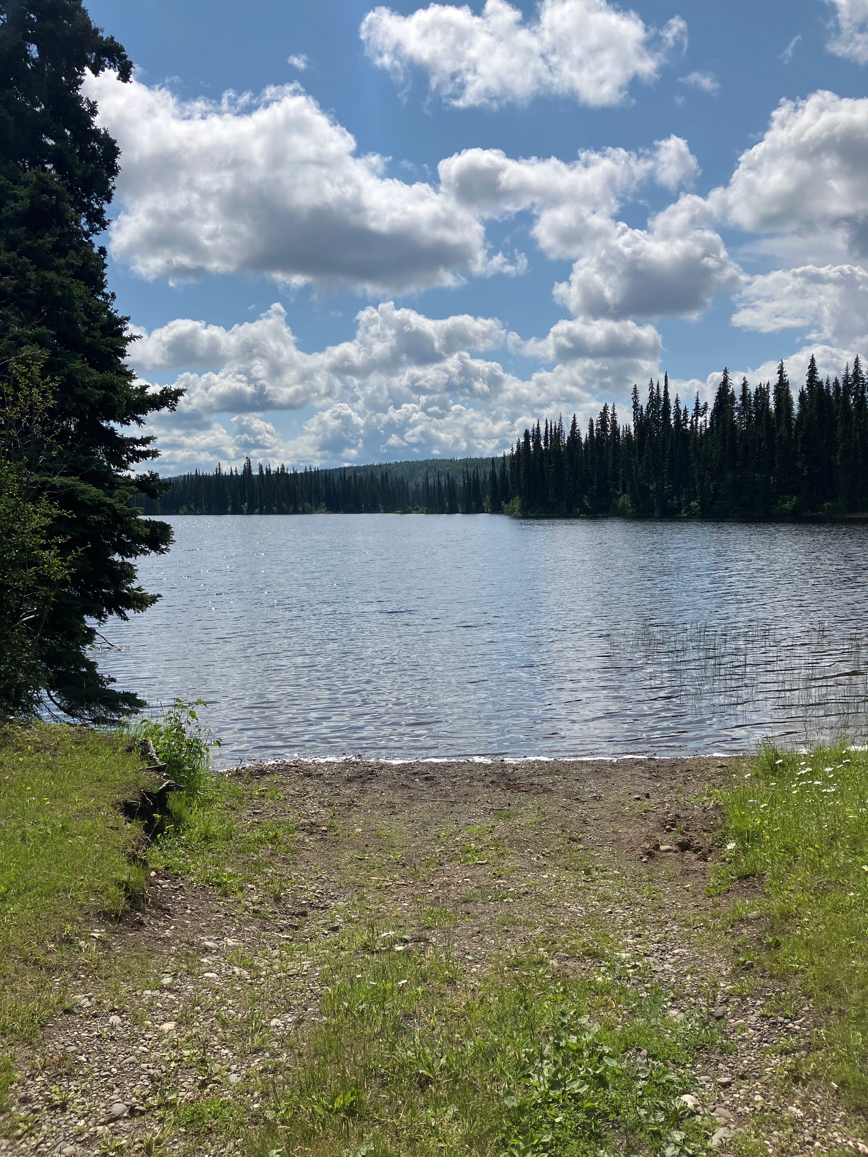 Photo: Recreation Sites and Trails BC. © Province of British Columbia, licensed under the Open Government Licence – British Columbia. Batnuni Lake West, photo 3