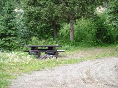 Photo: Recreation Sites and Trails BC. © Province of British Columbia, licensed under the Open Government Licence – British Columbia. Horsefly River Flats