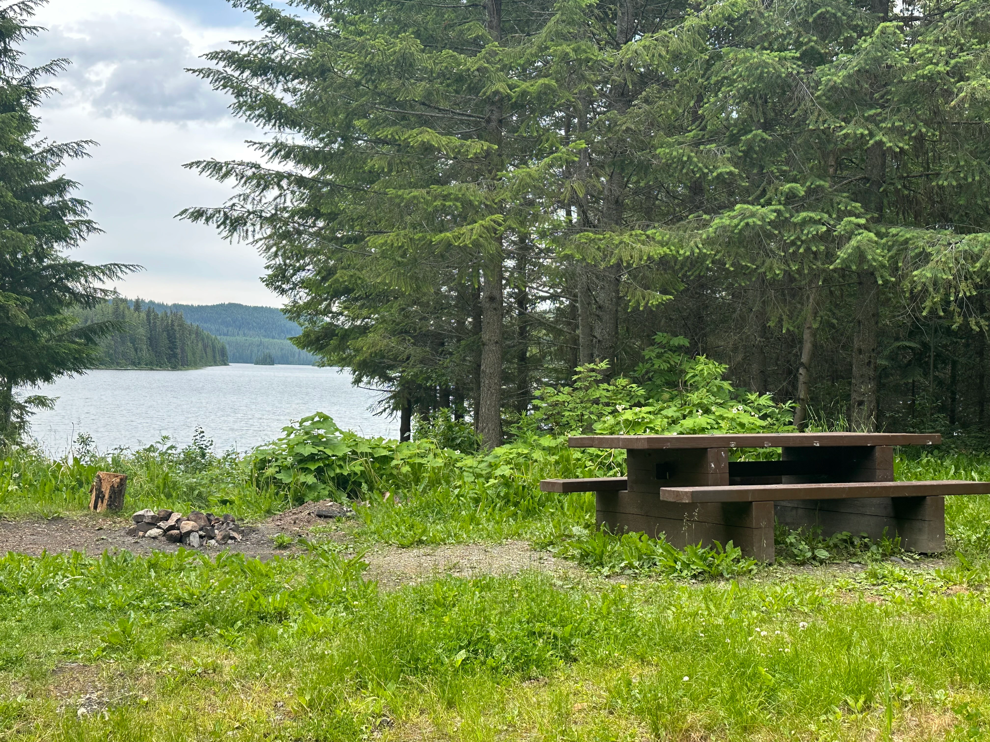 Photo: Recreation Sites and Trails BC. © Province of British Columbia, licensed under the Open Government Licence – British Columbia. Hen Ingram Lake, photo 5