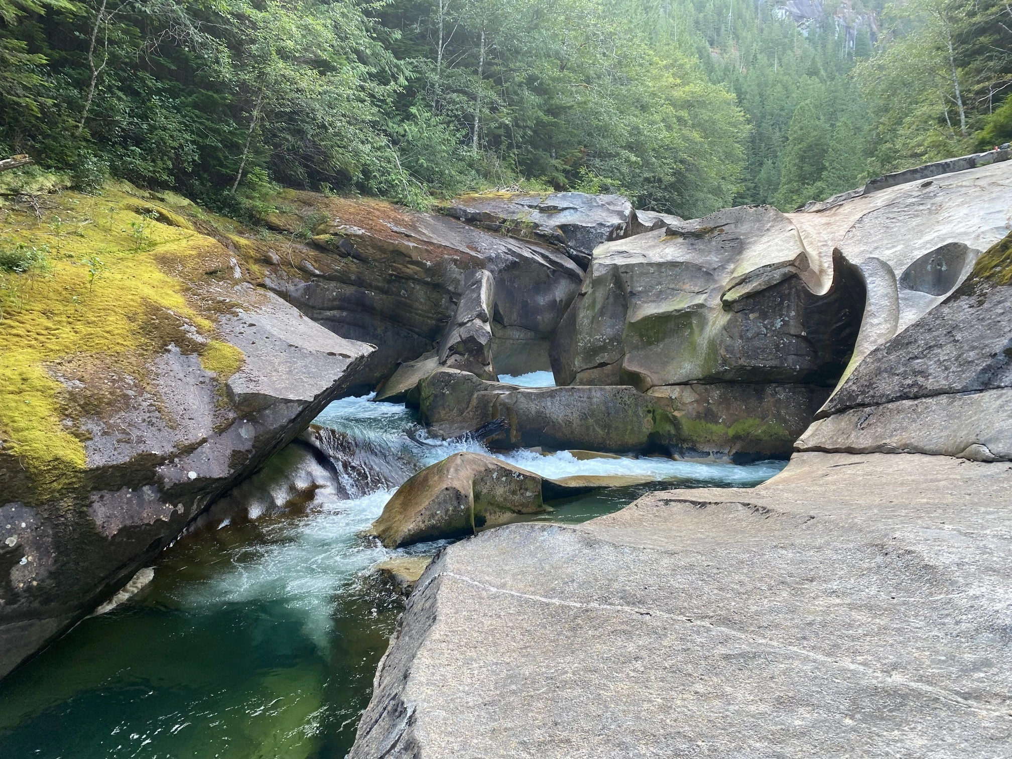 Photo: Recreation Sites and Trails BC. © Province of British Columbia, licensed under the Open Government Licence – British Columbia. Eldred River, photo 2