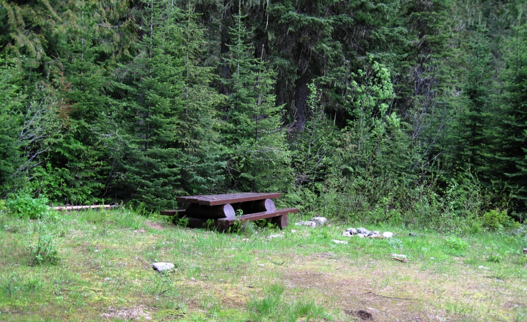 Photo: Recreation Sites and Trails BC. © Province of British Columbia, licensed under the Open Government Licence – British Columbia. Dennis Lake, photo 3