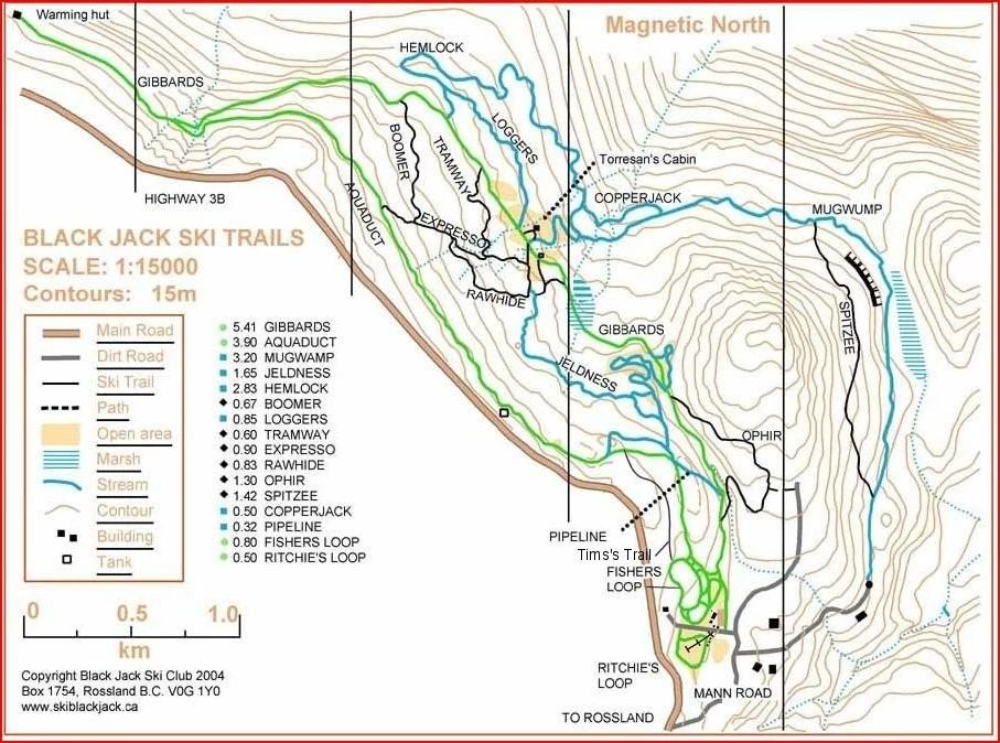 Photo: Recreation Sites and Trails BC. © Province of British Columbia, licensed under the Open Government Licence – British Columbia. Blackjack Cross Country, photo 8