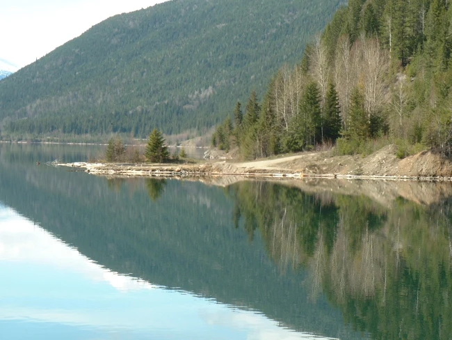Photo: Recreation Sites and Trails BC. © Province of British Columbia, licensed under the Open Government Licence – British Columbia. Carnes Creek