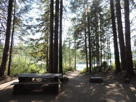 Photo: Recreation Sites and Trails BC. © Province of British Columbia, licensed under the Open Government Licence – British Columbia. Fry Peninsula, photo 2